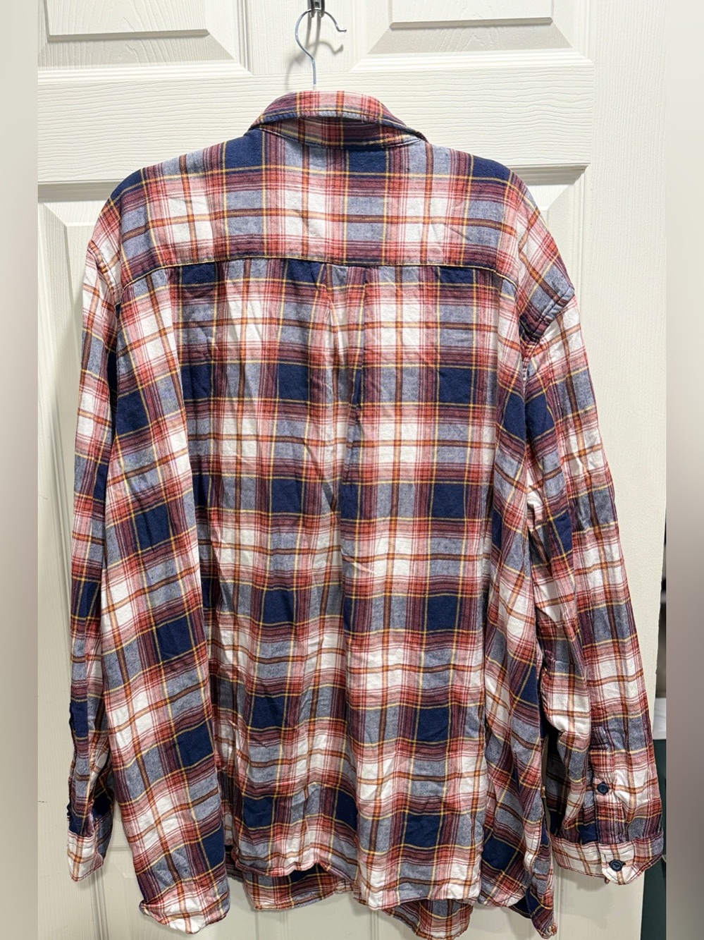 Levi’s Men’s 4XL Plaid Flannel Button Down Shirt NWOT Big & Tall - Picture 5 of 7